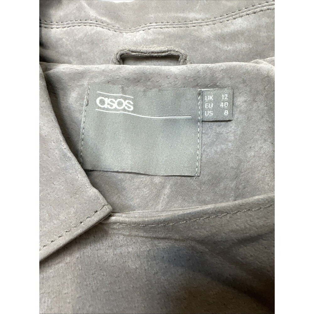 ASOS Suede Moto Jacket - Picture 2 of 4
